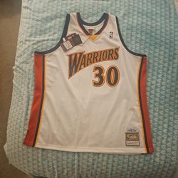 Stephen Curry 2009-10 Warriors Home Jersey