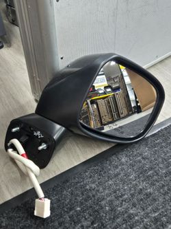 Passenger Side Replacement Mirror; 2012-13 Honda Civic
