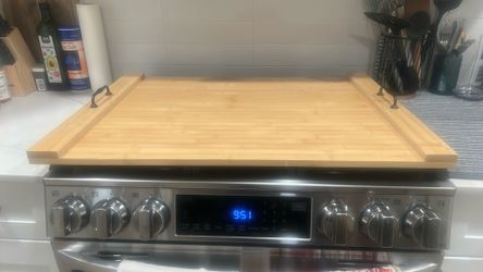 Stove Cover With Handles