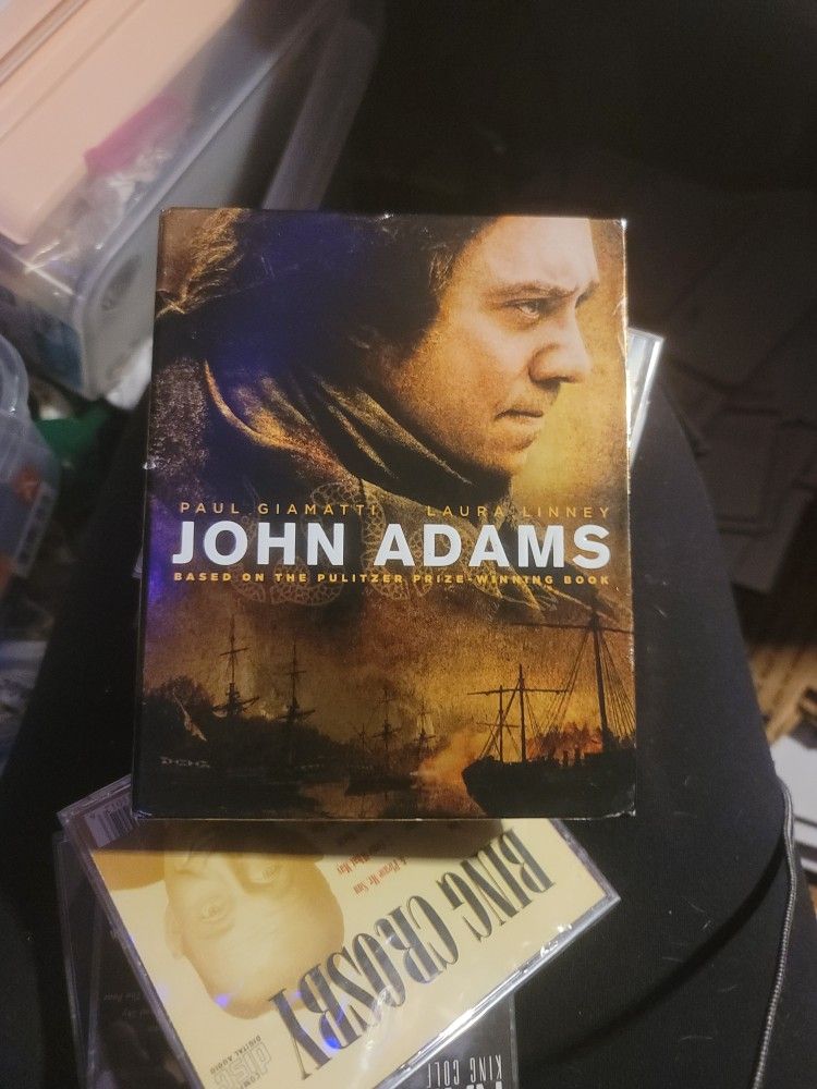 John Adams 3 Disc Mini Series Blu Ray