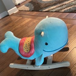 B. Toys- Whale Rocker - Echo- Whale Rocking Toy – Wooden Ride-On – Classic Toys For Toddlers, Kids – 18 Months +