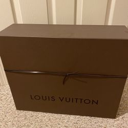 Authentic Louis Vuitton Box And Gift Bag (empty)