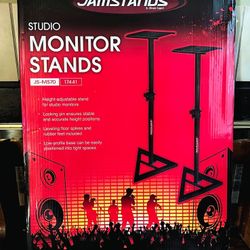 Jamstands Adjustable Speaker Studio Monitor Stands