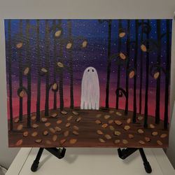 Halloween Ghost Painting