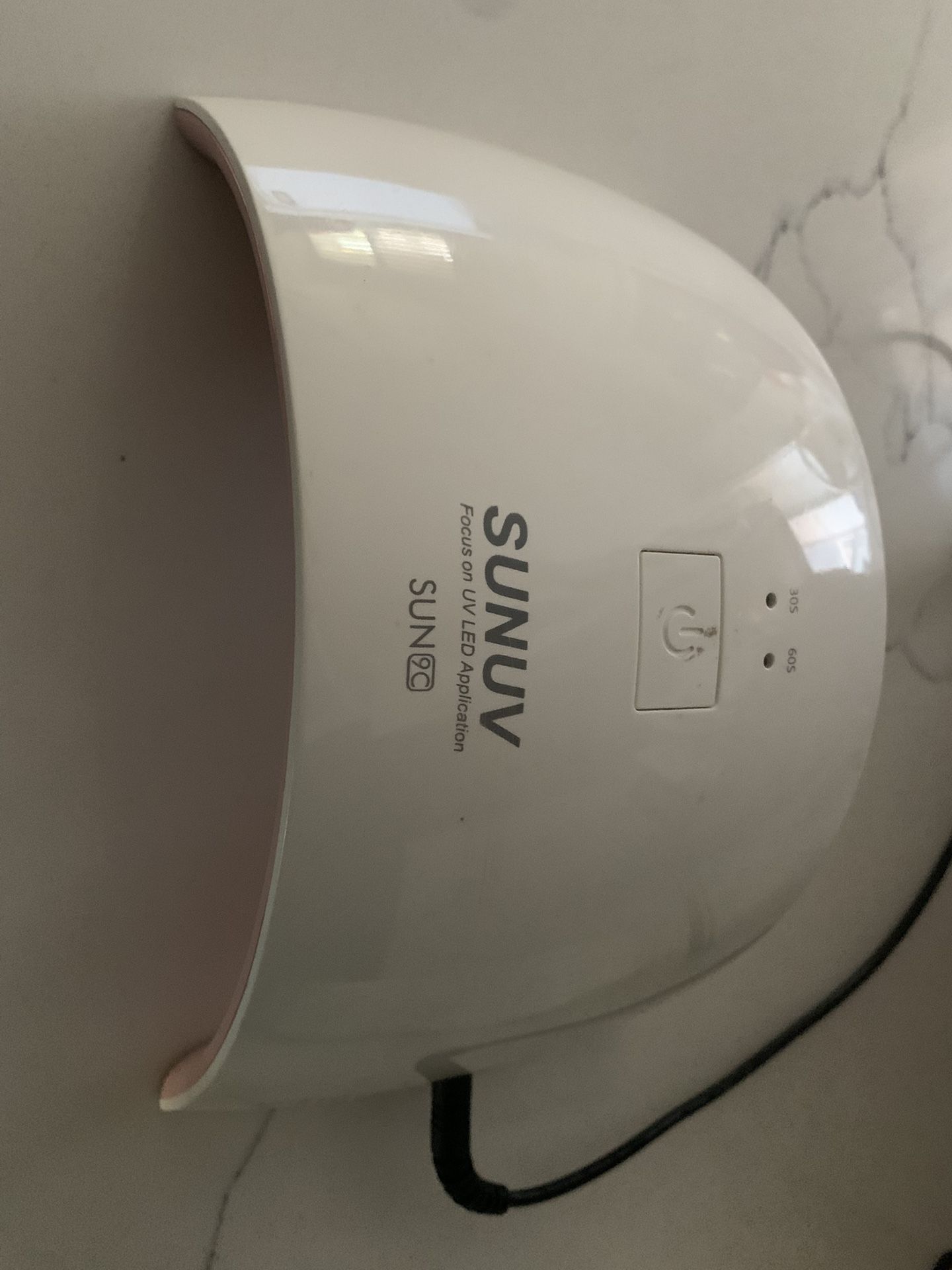 UV LED Nail Lamp, Nail Dryer for Gel Polish UV Light for Nails with Sensor 2 Timers SU