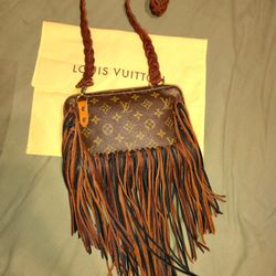 Up cycle Authentic Louis Vuitton Bag