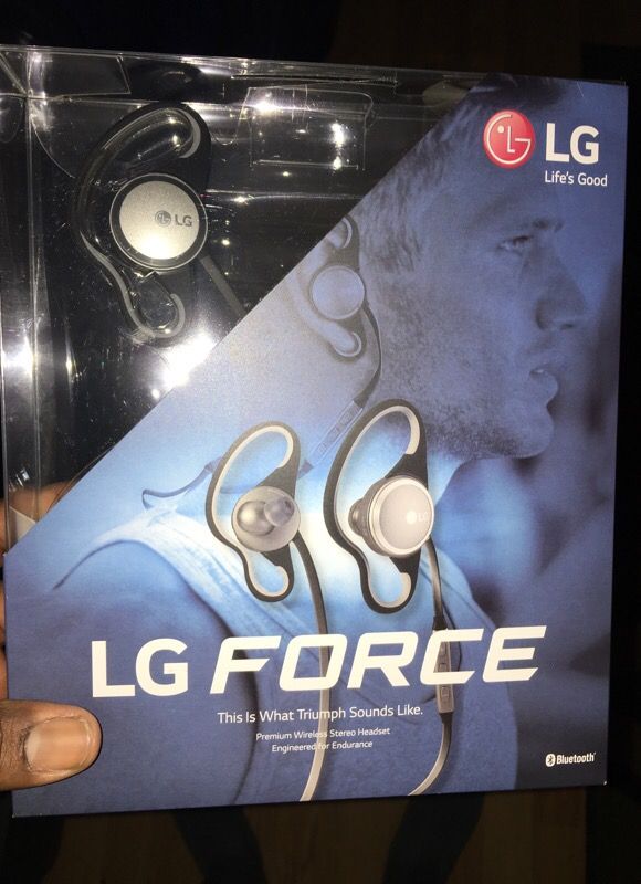 Lg force Bluetooth wireless headset