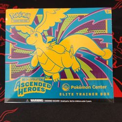 Pokemon Ascended Heroes Pokemon Center Elite Trainer Box ETB
