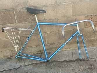 SR Semi Pro Touring Frame Set 58cm Early 80’s Vintage Lugged Steel Made In Japan