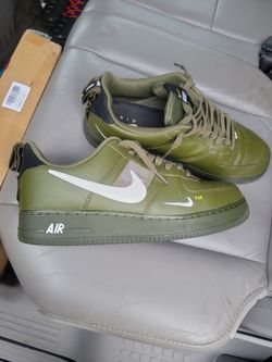 Nike Air Force 1 Utility Olive Green Sneakers size 11