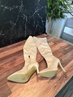 Knew High Tan High Heel Boots
