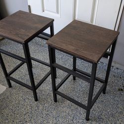 Two Bar Stools 