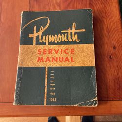 Plymouth Service Manual