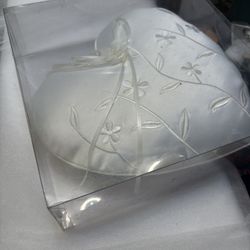 Wedding Ring Pillow, Ivory Ring Bearer Pillow, NET BRIDAL VEIL VEIL NET 120" - WHITE - 120"