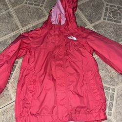 Girls Pink North Face Jacket 4T