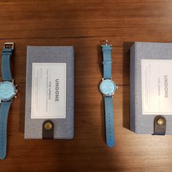 Undone Urban Tiffany Blue His And Hers Watches