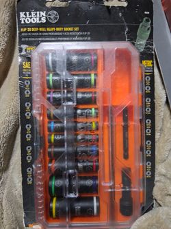 FLIP 20 DEEP WELL HEAVY DUTY SOCKET SET