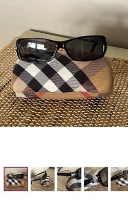 Burberry Black and Brown Designer Glasses $200