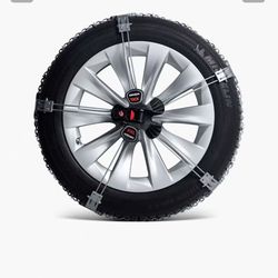 Tesla Model X 20”/22” Snow Chains, New