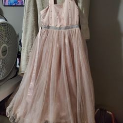 Girls Long Formal Dress 