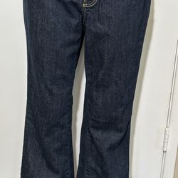 St John’s Bay Secretly Slender Boot Cut Blue Jeans Pants Women’s Sz 10
