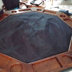 Real nice blue poker table need gone asap