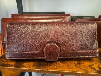 Womens leather wallet purse