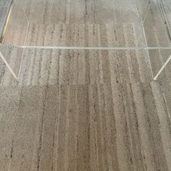 CB2 Tall Peekaboo Acrylic Coffee Table 