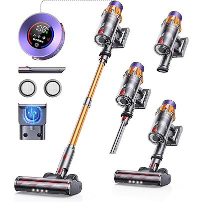 Cordless Stick Vacuum Cleaner with Touch Screen