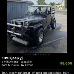 1990 Jeep Wrangler
