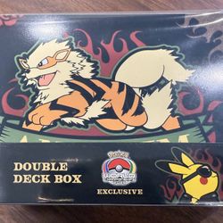 Pokemon World Championships 2025 Anaheim Arcanine Double Deck Box Exclusive