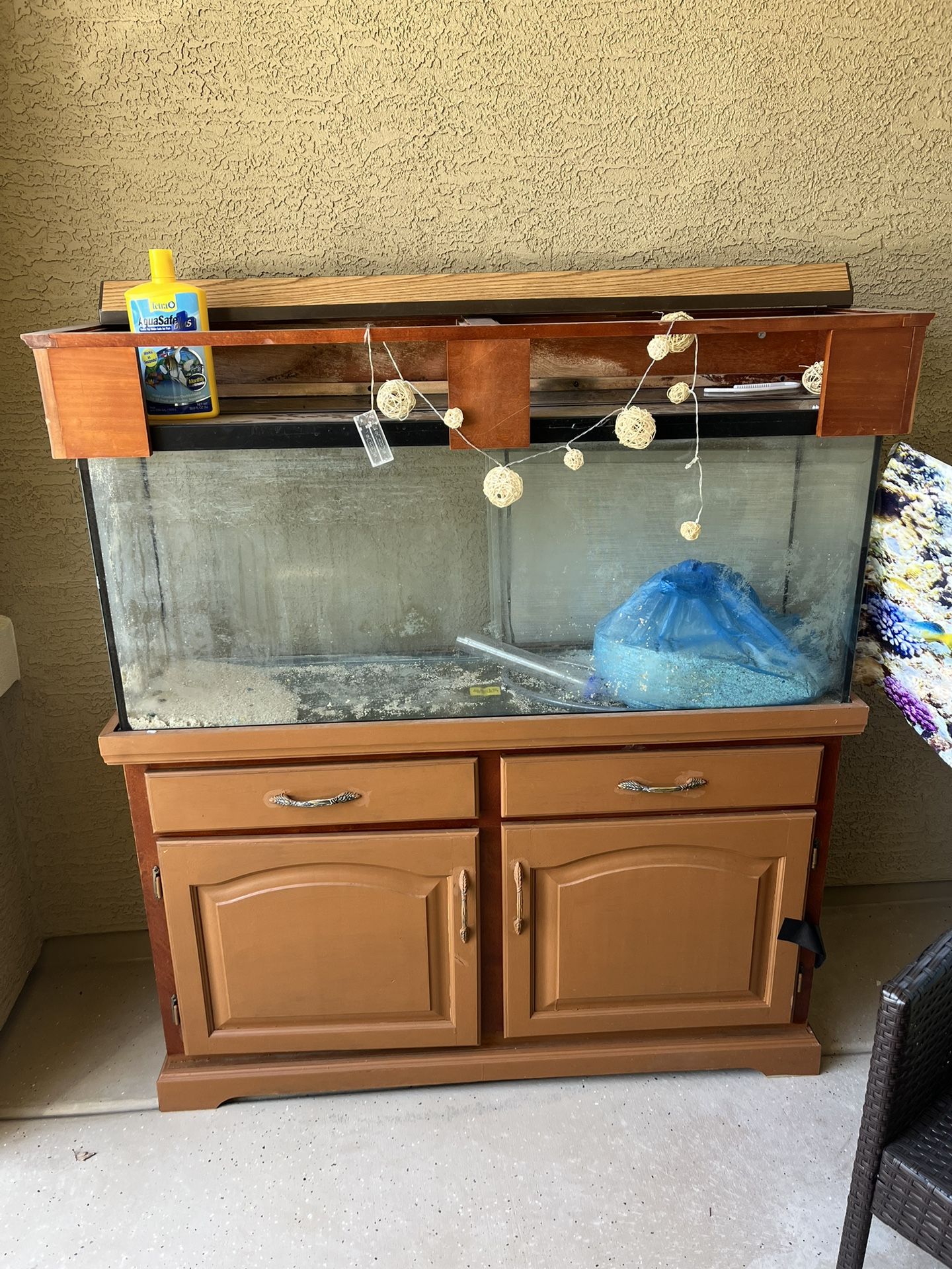 Used Fish Tank - 55 Gallons