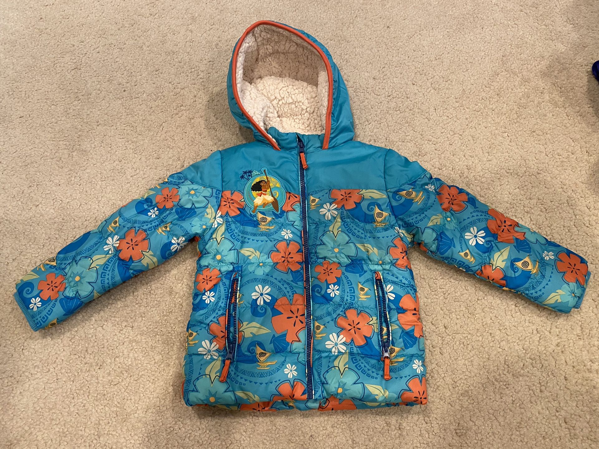 Moana Disney Bubble Jacket