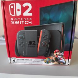 Nintendo Switch 2 Mario Kart World Bundle NEW