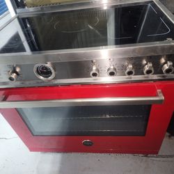 Bertazzoni - Red Electric Stove