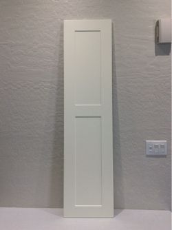 New IKEA Grimslov Made in Italy Off White Doors 60x15” - $20 each firm