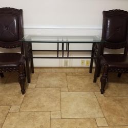 Console Table & Chairs 