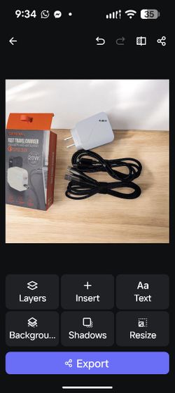 Mobile Fast Charger With 2 Type Of Cable C+L