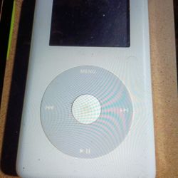 APPLE IPOD 4TH GENERATION MP3 PLAYER CLASSIC MODEL A 1099. SOLD AS IS