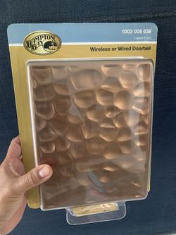 Hampton bay - Wirelss Or wired doorbell $25