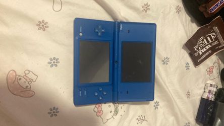 Nintendo DSi Blue Handheld Console WITH Pokémon black