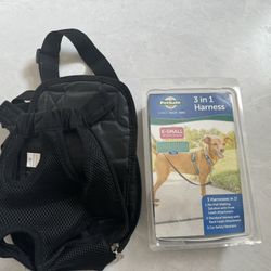 Pet Safe 3 In 1 Harness And Car Harness New! Small