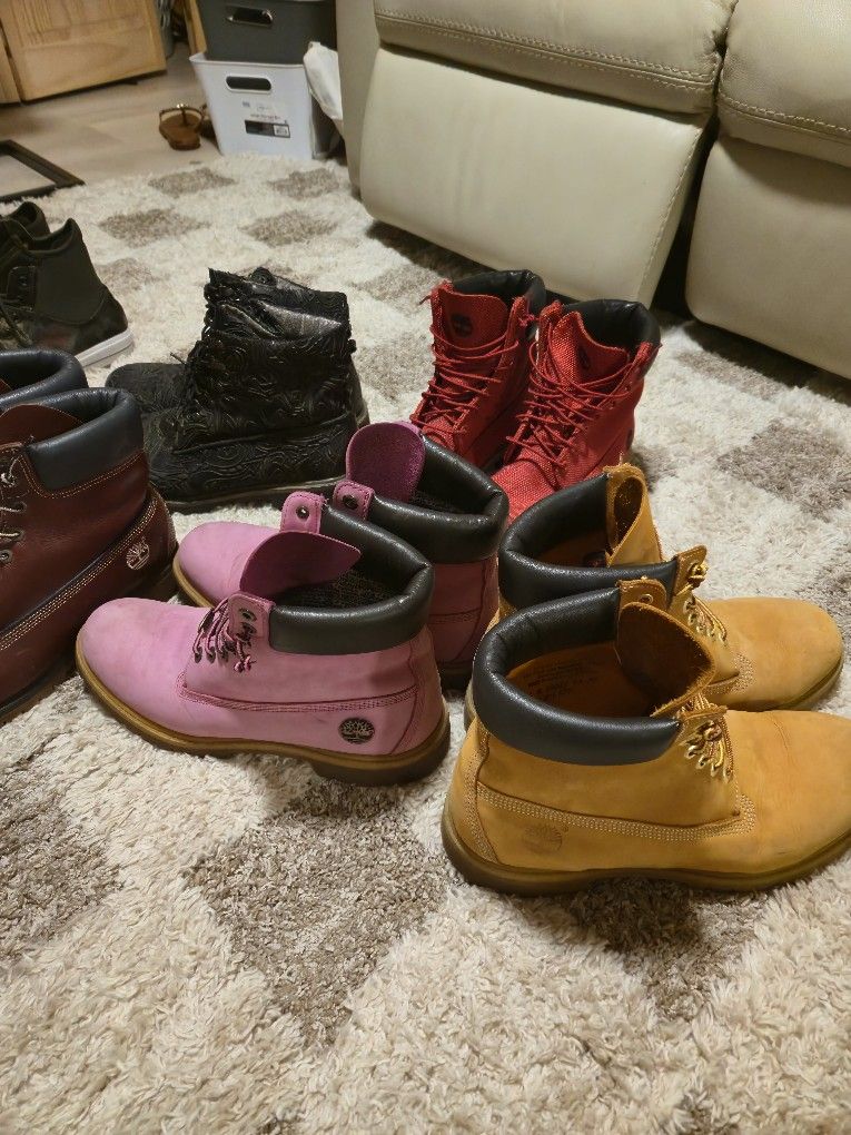 Boots Timberland , All Star Converse $300 All