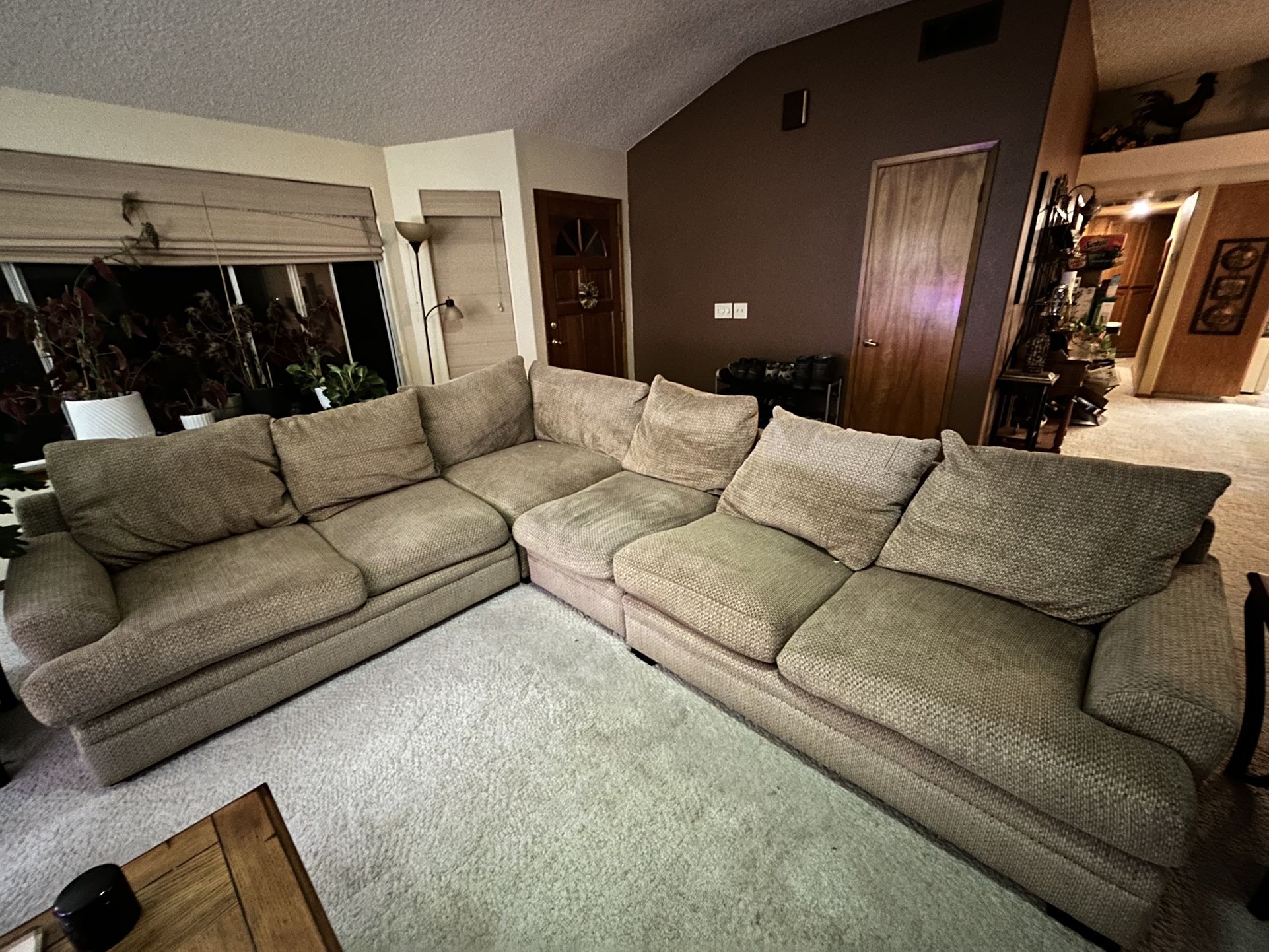 Large L Shaped Couch
