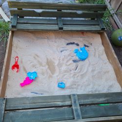 Wood Sand Box
