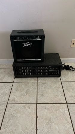 Peavey Blazer .158 And Peavey XM 6 Mixer AMP