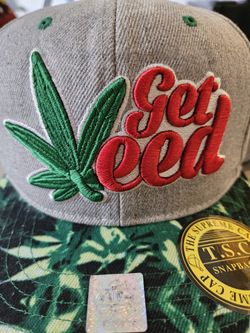 Men's "Get Weed" Cap, NEW