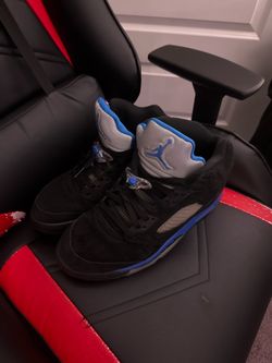 Jordan 5s Blue Racer