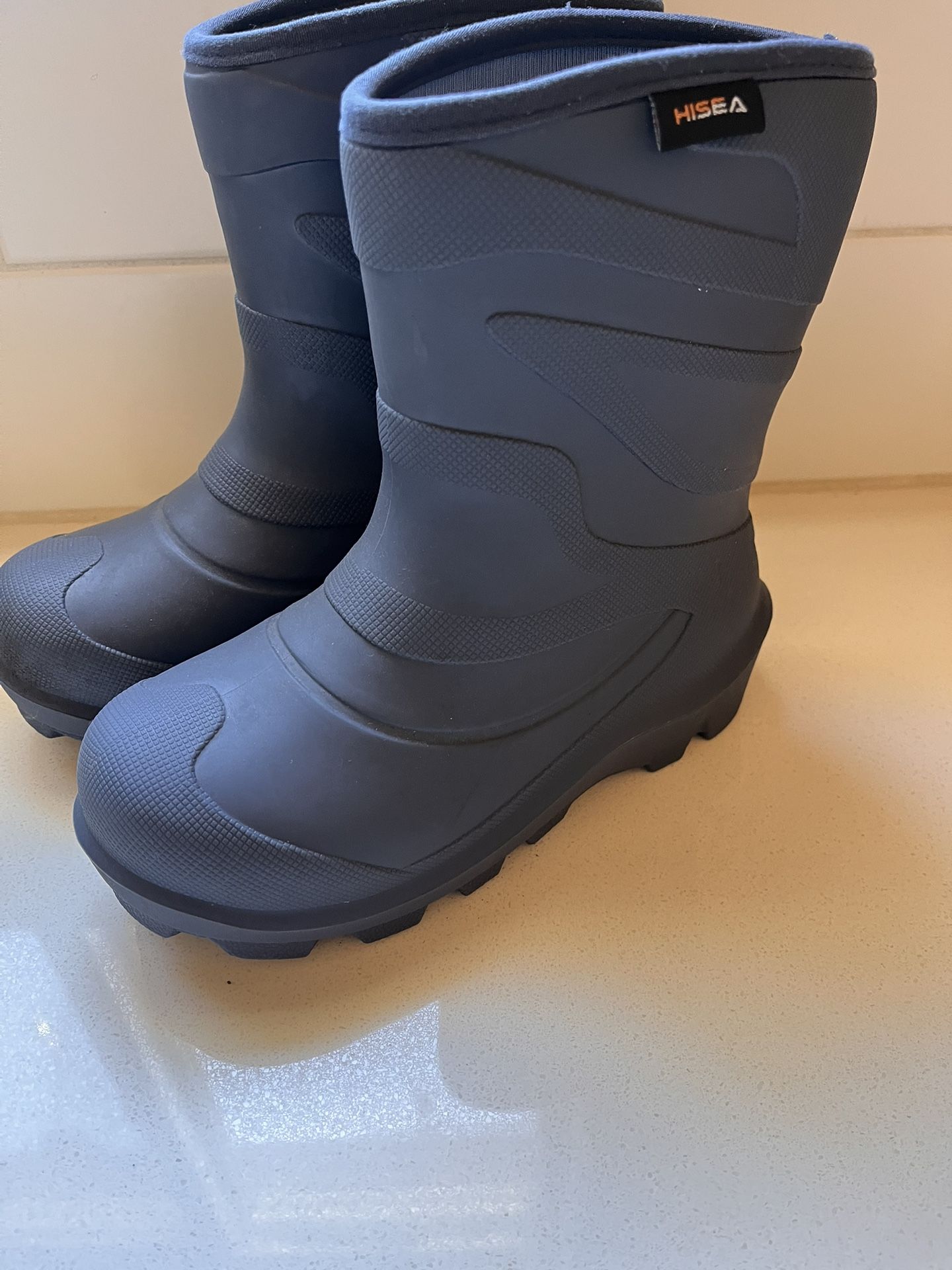 Kids Insulated Rain Boots Size 3