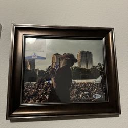 Authenticated Post Malone Signed Picture